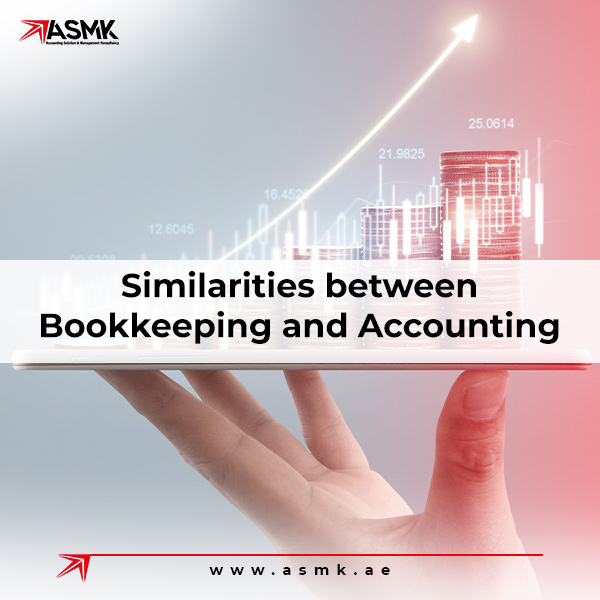 Similarities between Bookkeeping and Accounting